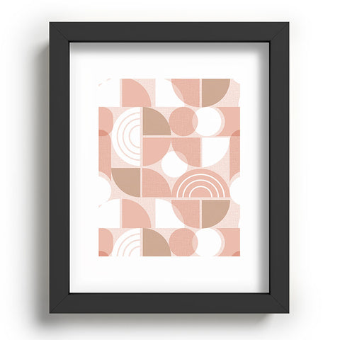 Heather Dutton Trailway Pink Clay Recessed Framing Rectangle