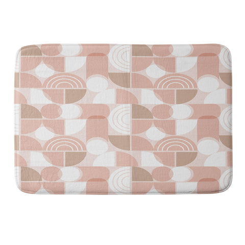 Heather Dutton Trailway Pink Clay Memory Foam Bath Mat