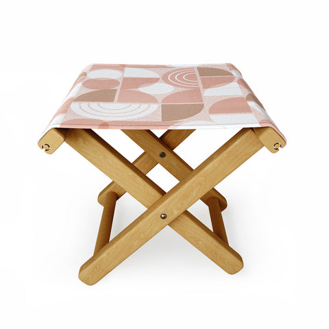 Heather Dutton Trailway Pink Clay Folding Stool