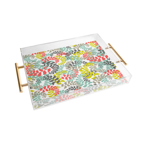 Heather Dutton Undertow Coral Acrylic Tray