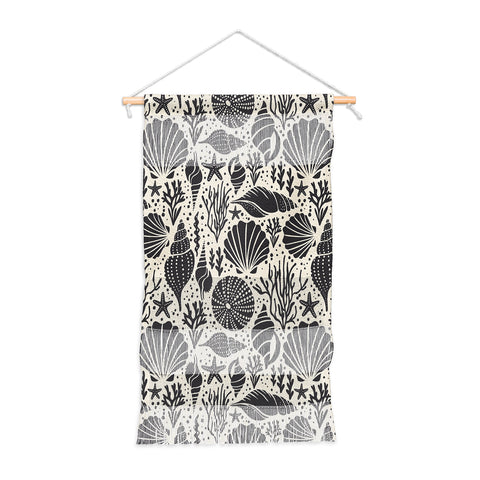 Heather Dutton Washed Ashore Ivory Charcoal Wall Hanging Portrait