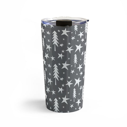 Heather Dutton Wish Upon A Star Grey Travel Mug
