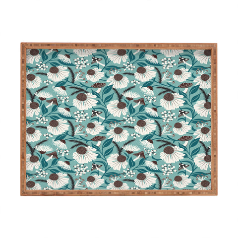 Heather Dutton Woodland Botanique Breeze Rectangular Tray