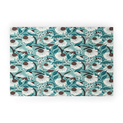 Heather Dutton Woodland Botanique Breeze Welcome Mat