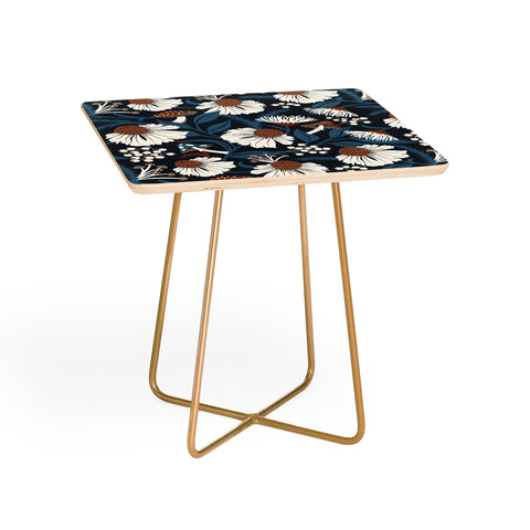 Heather Dutton Woodland Botanique Midnight Side Table