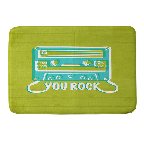 Heather Dutton You Rock Memory Foam Bath Mat