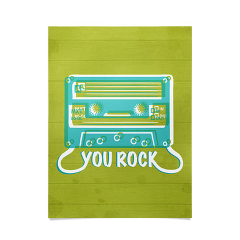 Heather Dutton You Rock Poster