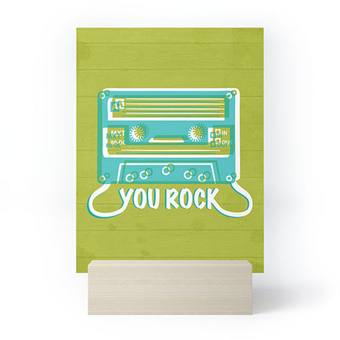 Heather Dutton You Rock Mini Art Print