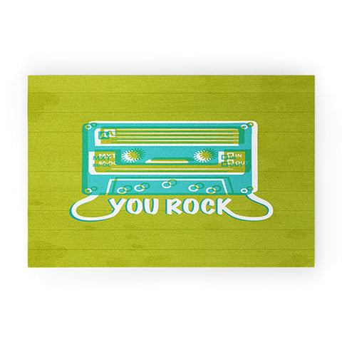 Heather Dutton You Rock Welcome Mat