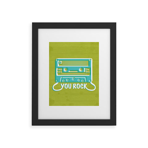 Heather Dutton You Rock Framed Art Print