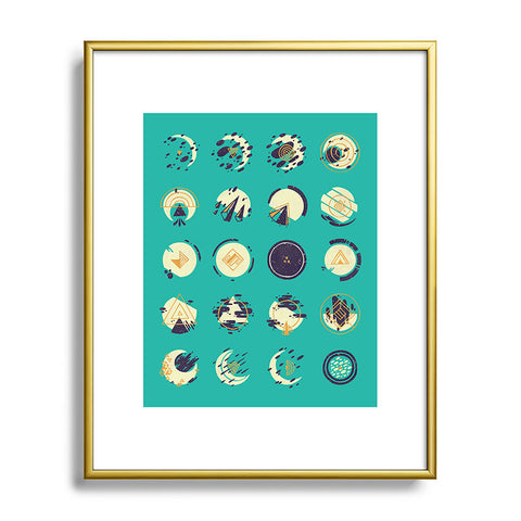 Hector Mansilla As Seen From My Window Metal Framed Art Print