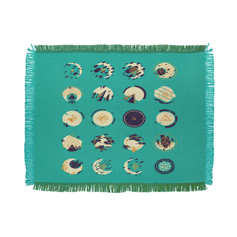 Hector Mansilla As Seen From My Window Throw Blanket