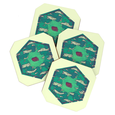 Hector Mansilla Away from Everything Coaster Set