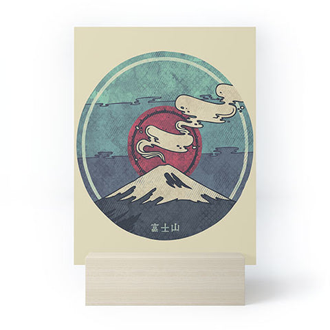 Hector Mansilla Fuji Mini Art Print