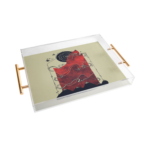 Hector Mansilla Northern Nightsky Acrylic Tray