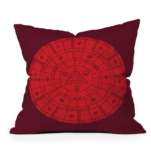Hector Mansilla Sunn Outdoor Throw Pillow