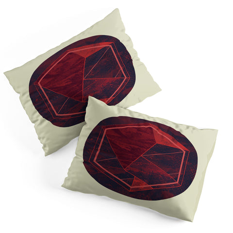 Hector Mansilla Thinking of a Foreign Girl Pillow Shams