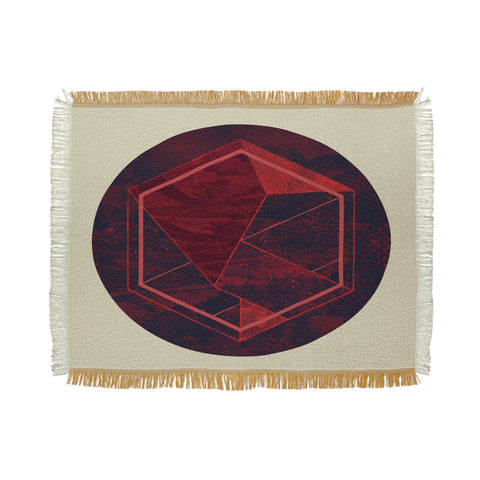 Hector Mansilla Thinking of a Foreign Girl Throw Blanket