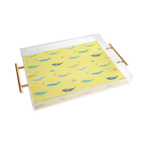 Hello Sayang A Whale Lot of Fun Acrylic Tray