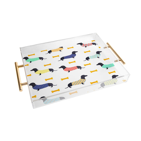 Hello Sayang Doggies Acrylic Tray