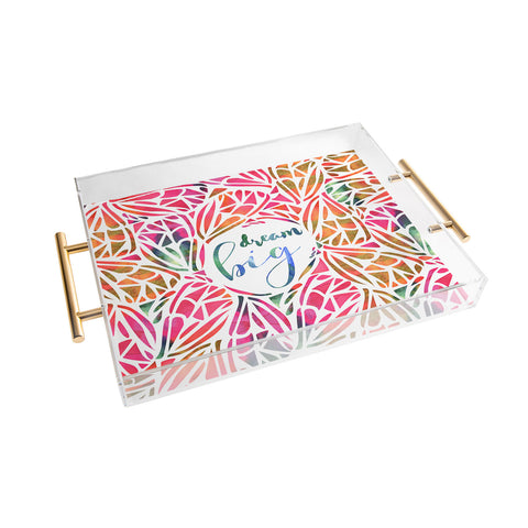Hello Sayang Dream Big Summer Days Acrylic Tray