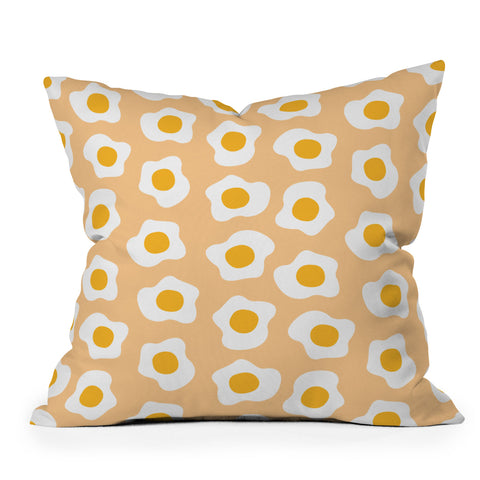 Hello Sayang Eggcellent Day For Eggs Outdoor Throw Pillow
