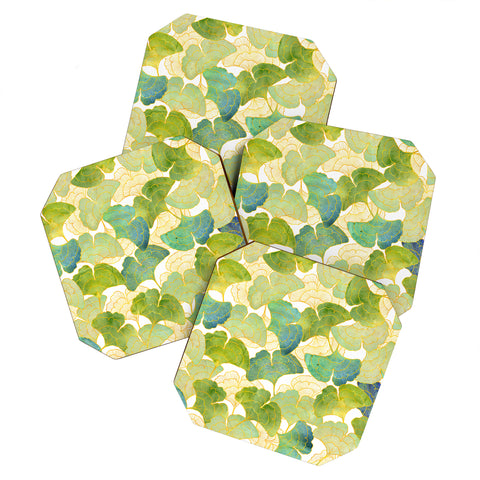 Hello Sayang Gingko Forest Coaster Set