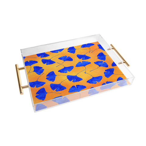 Hello Sayang Gingko Leaves Acrylic Tray