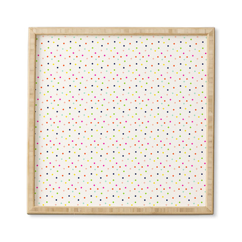 Hello Sayang Happy Dots To You Framed Wall Art