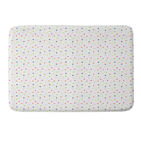 Hello Sayang Happy Dots To You Memory Foam Bath Mat