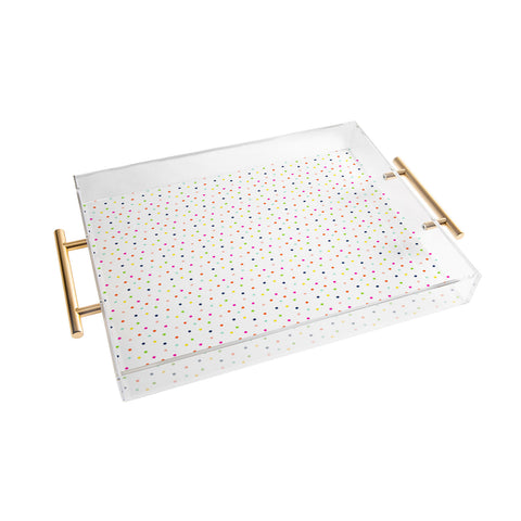 Hello Sayang Happy Dots To You Acrylic Tray