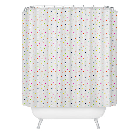 Hello Sayang Happy Dots To You Shower Curtain