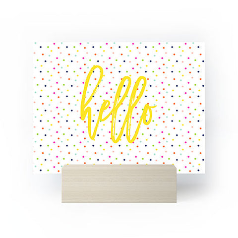 Hello Sayang Happy Dots To You Mini Art Print