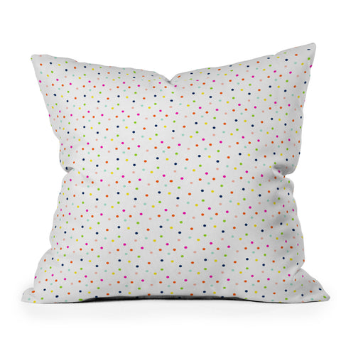 Hello Sayang Happy Dots To You Throw Pillow