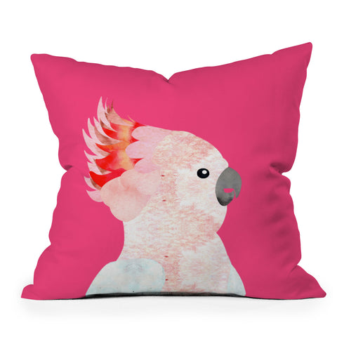 Hello Sayang Hello Polly Outdoor Throw Pillow