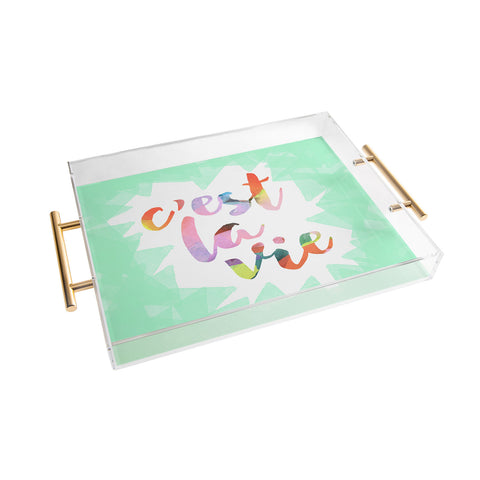 Hello Sayang It Is The Life Acrylic Tray