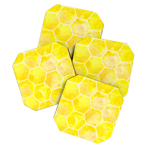 Hello Sayang Oh Honey Honey Coaster Set