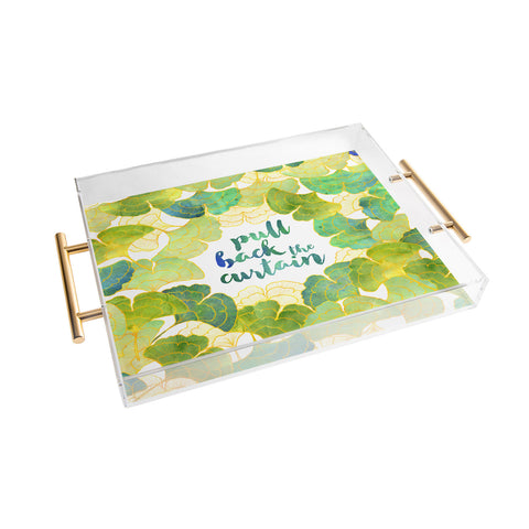 Hello Sayang Pull Back The Curtain Acrylic Tray