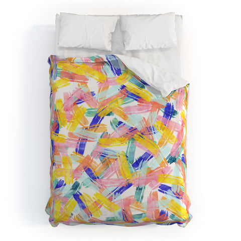 Hello Sayang Sparklers Duvet Cover