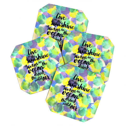 Hello Sayang Swim in the Ocean Coaster Set