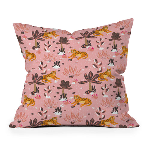 Hello Sayang Tyger Tyger Outdoor Throw Pillow