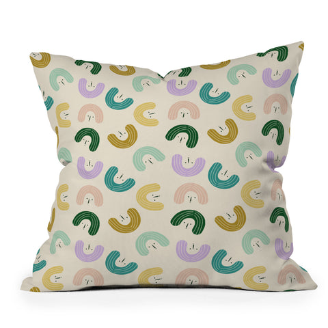 Hello Sayang Urban Jungle Crazy Plant Lady Outdoor Throw Pillow