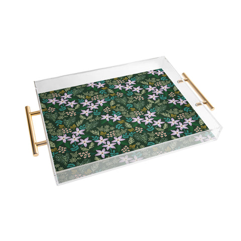 Hello Sayang Urban Jungle Orchids Acrylic Tray
