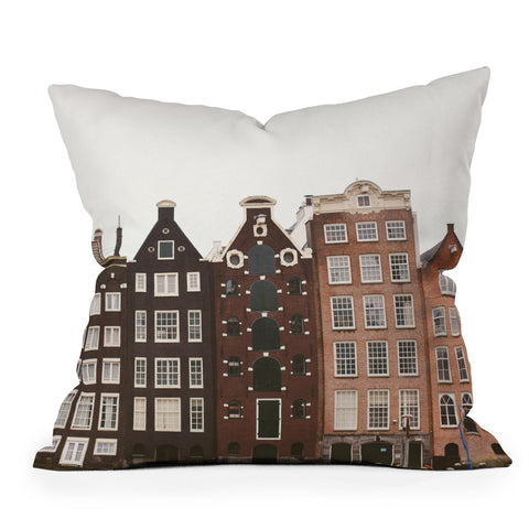 Hello Twiggs Amsterdam Outdoor Throw Pillow