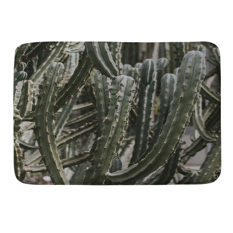 Hello Twiggs Cactus Greenhouse Memory Foam Bath Mat
