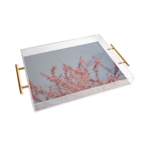 Hello Twiggs Cotton Candy Flowers Acrylic Tray