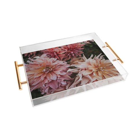 Hello Twiggs Dahlias Acrylic Tray