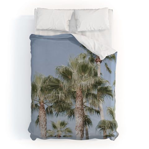 Hello Twiggs Five Palm Trees Duvet Cover