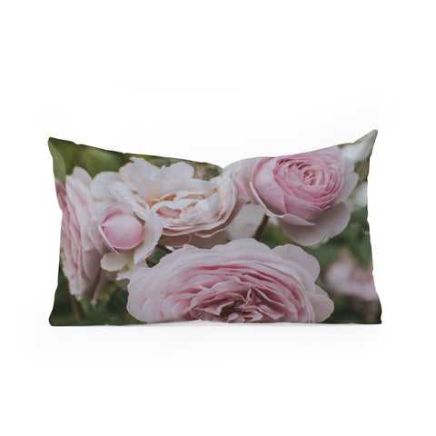Hello Twiggs Gentle Rose Oblong Throw Pillow