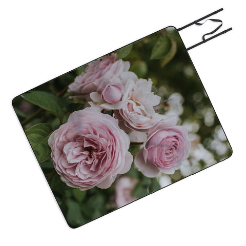 Hello Twiggs Gentle Rose Picnic Blanket